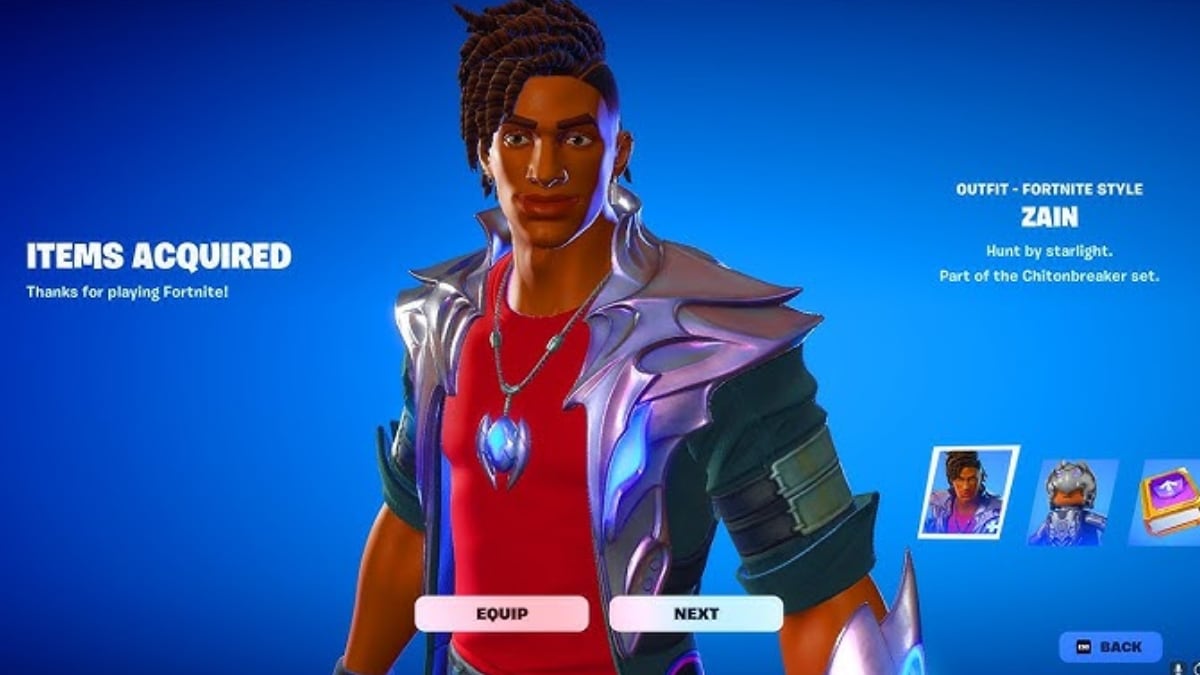 Fortnite Zain的Quest Pack:如何最大程度地脱离battarpass并解锁新级别