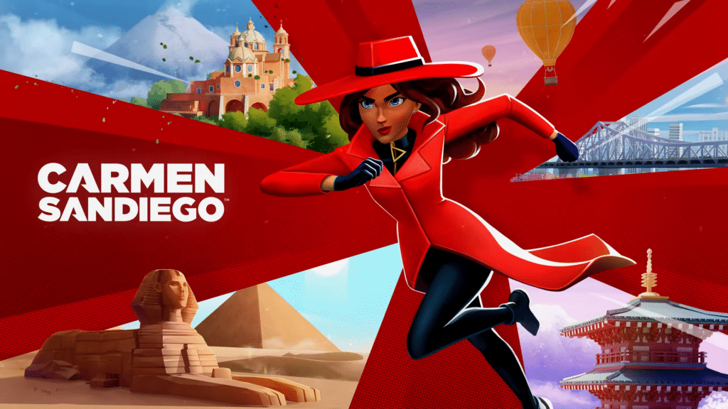 卡门·桑迪戈（Carmen Sandiego）添加了Netflix游戏