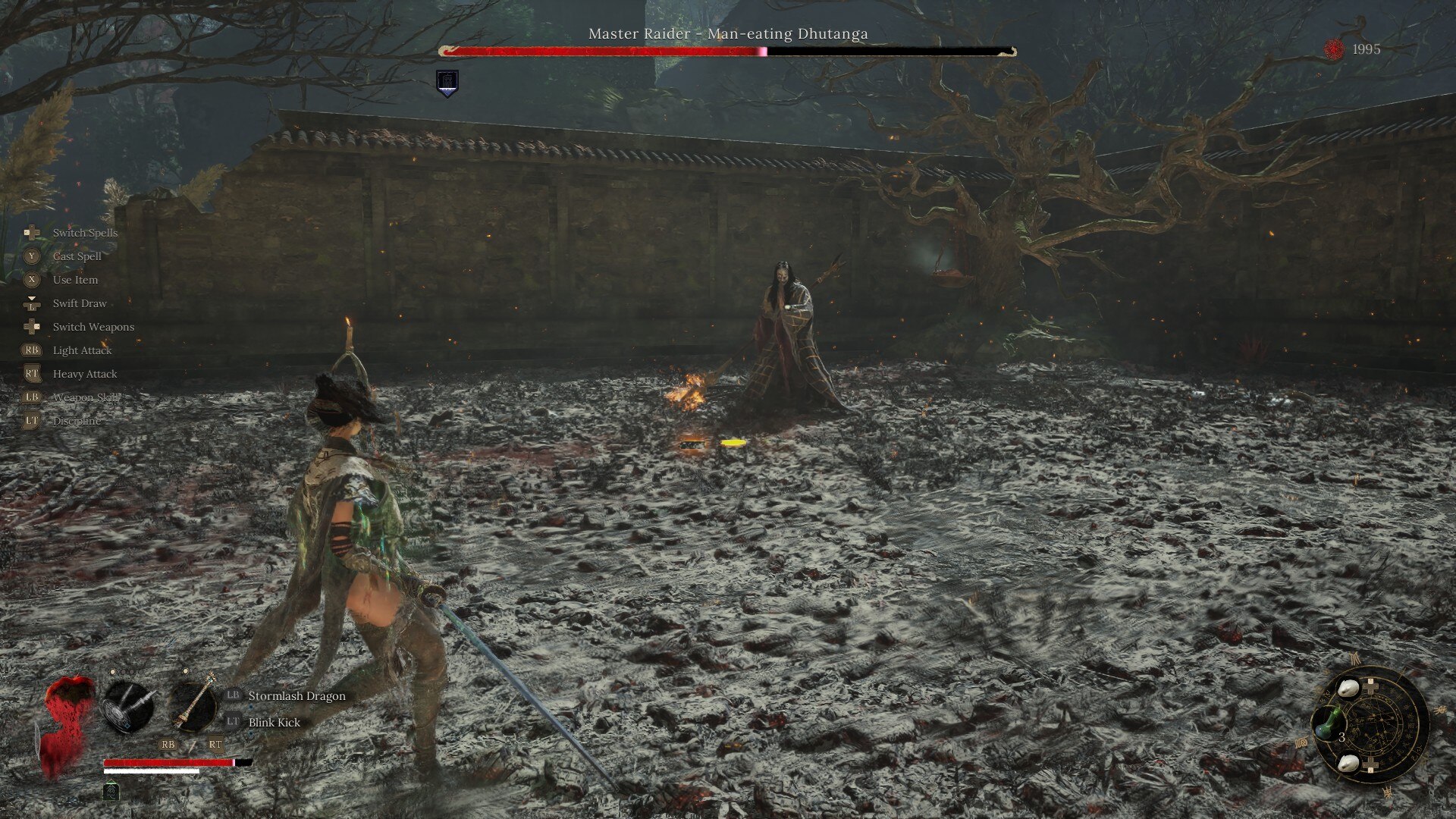 Status effects will not have much effect with this helmet equipped (Image via 505 Games)